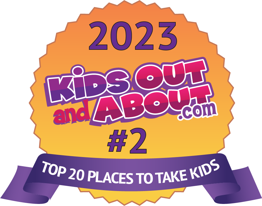 2023 Kids Out and About.com #2 - Top 20 places to take kids